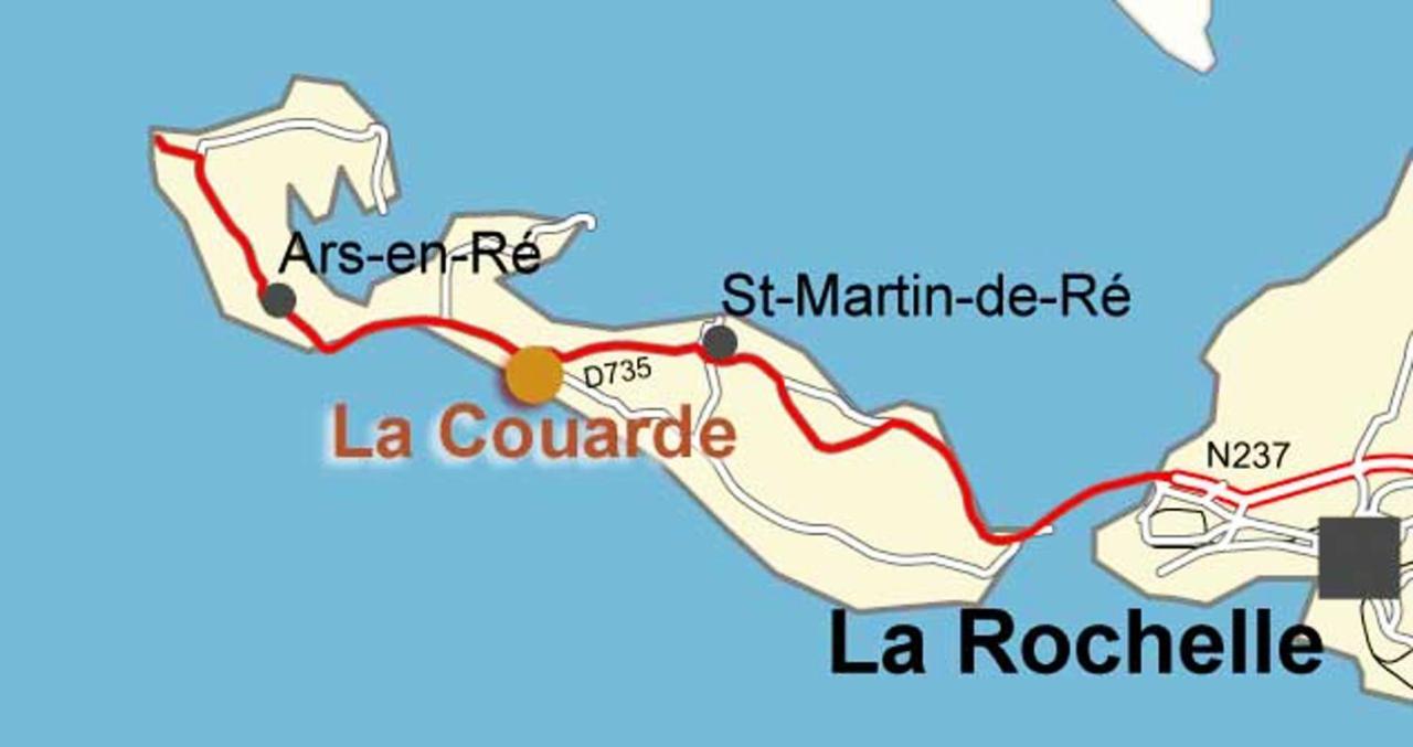 Petite Maison Charmante A La Couarde-Sur-Mer Avec Jardin Cloture Eksteriør billede